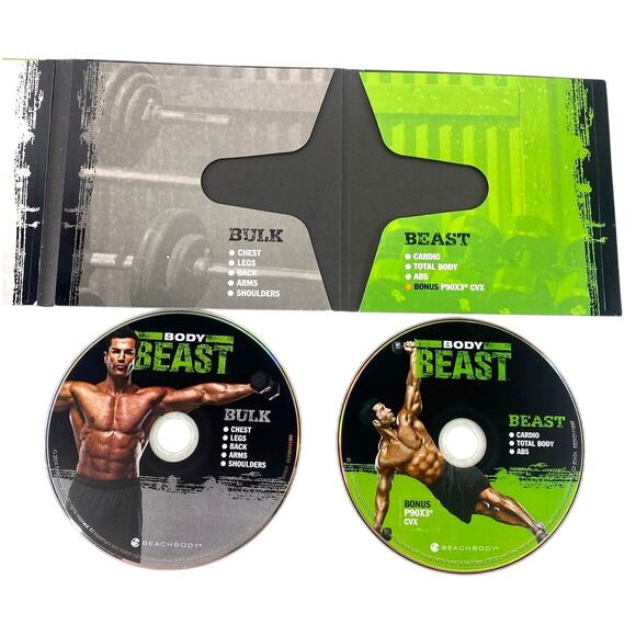 Beachbody Body Beast Home Fitness Workout 4 DVD Strength Set Complete 2012 - Picture 3 of 4